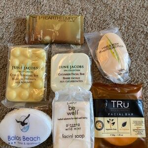 Assorted bar soaps